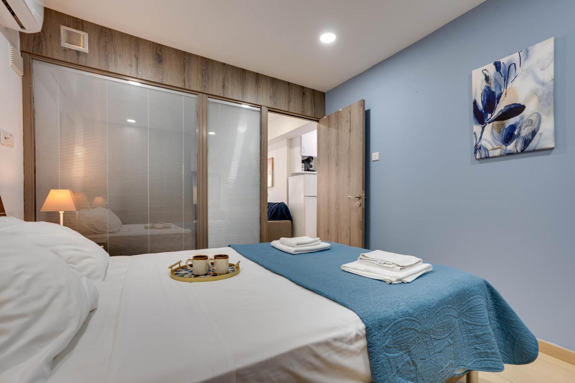 Atlantis Apartments 50M From Makenzy Seafront Larnaka Exterior foto